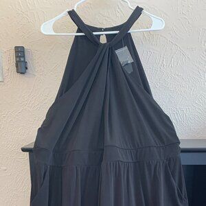 Torrid Tea Length Studio Knit Halter Dress – 3X (22–24) – NWT